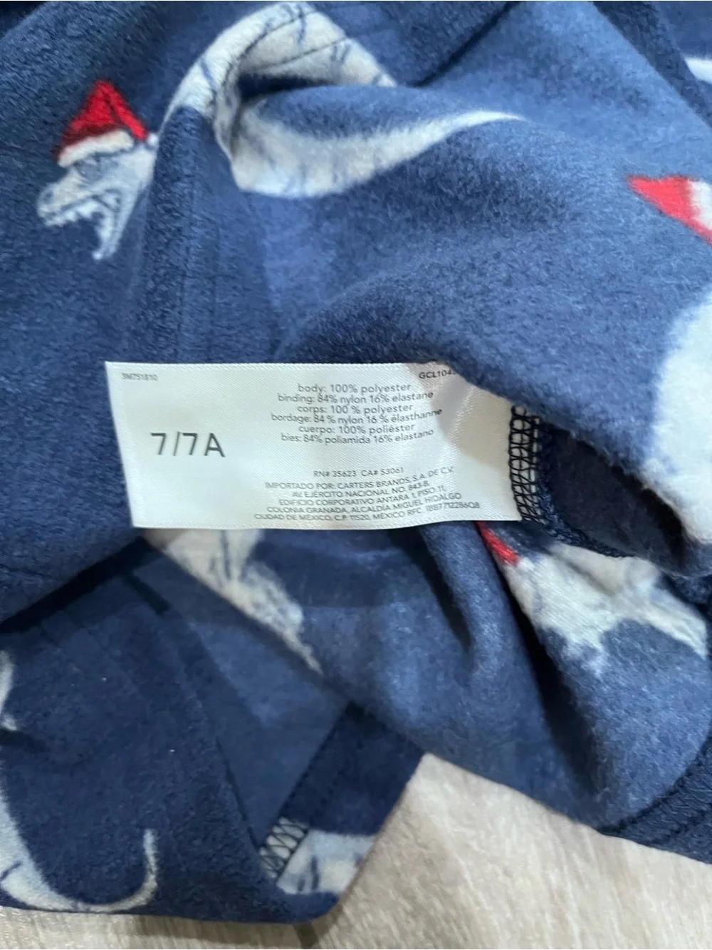 OshKosh B'gosh Navy Blue Dino Half-Zip Fleece Pullover